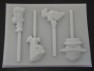 447sp Phiney Ferby Friends Chocolate or Hard Candy Lollipop Mold